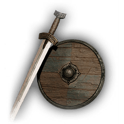 Fine Iron Sword and Shield